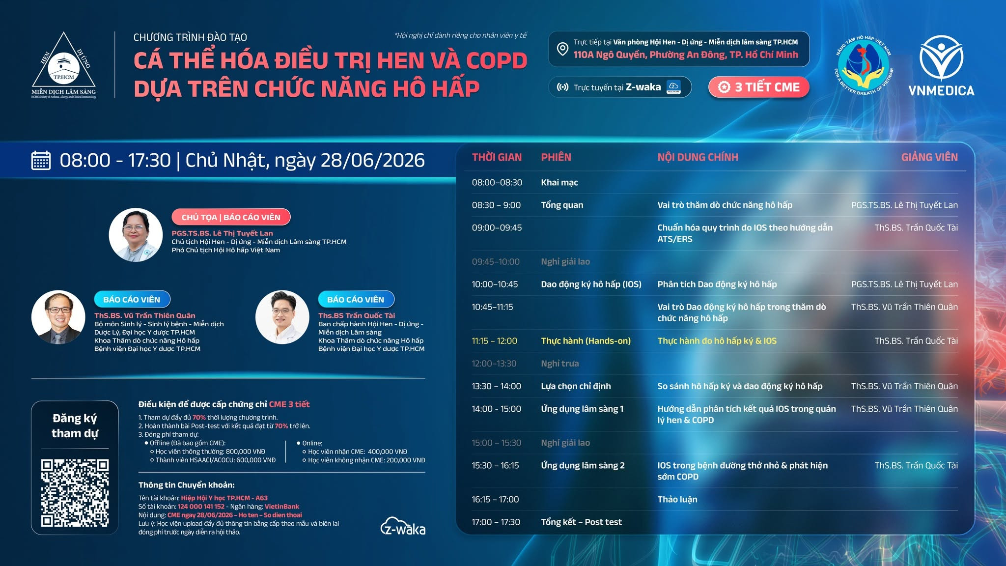 hen copd cá thể hóa