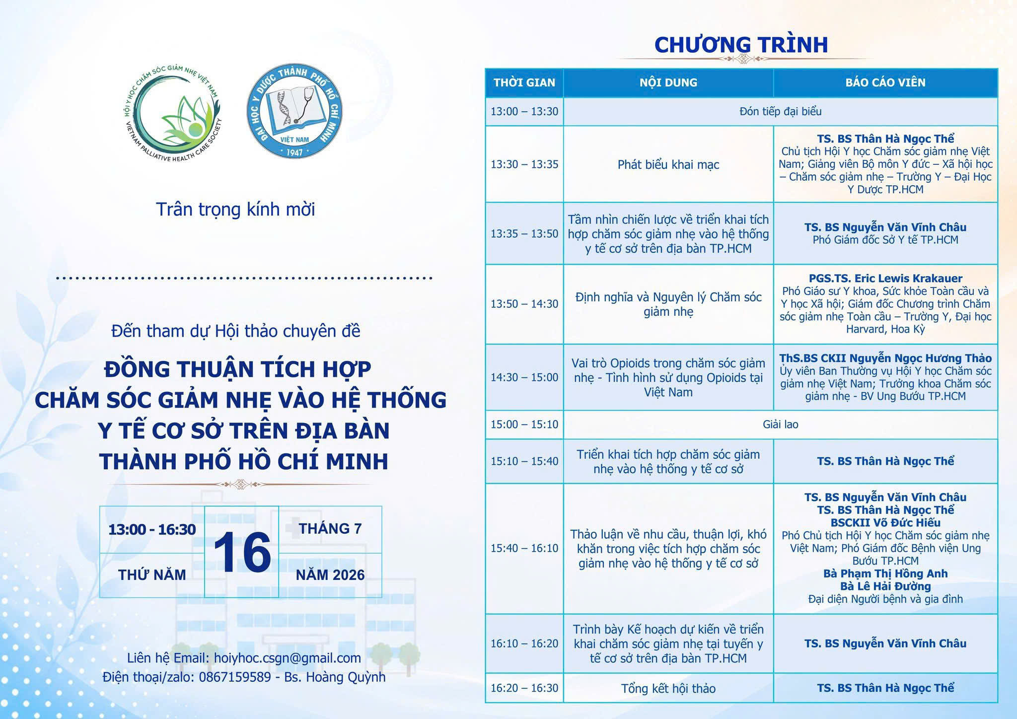 chăm sóc giảm nhẹ
