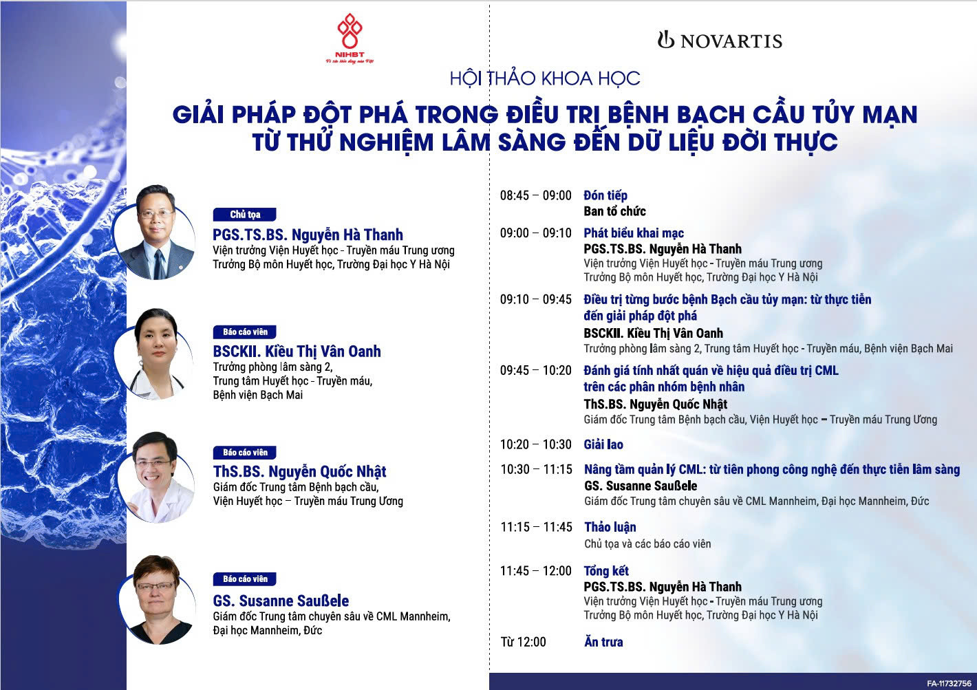 Giải pháp đột phá trong điều trị bệnh Bạch cầu tủy mạn