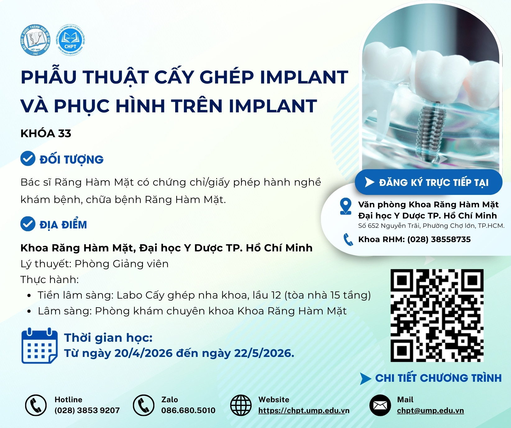 implant khóa 33
