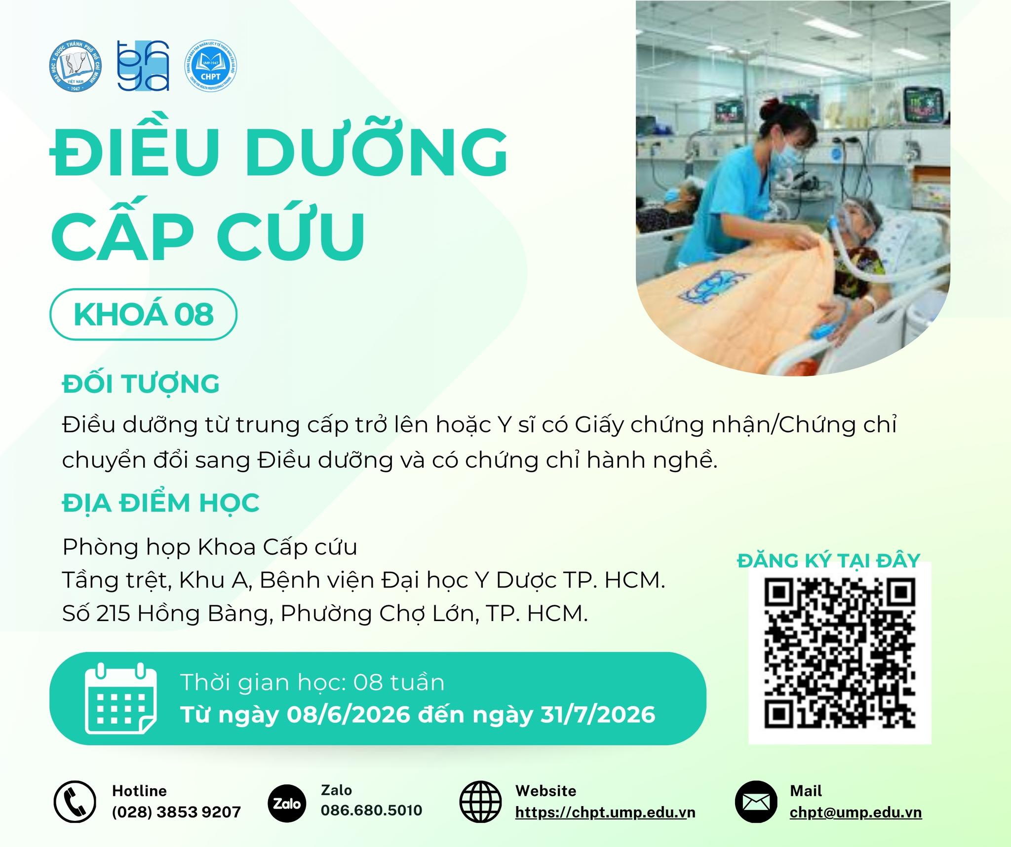 Điều dưỡng cấp cứu K8