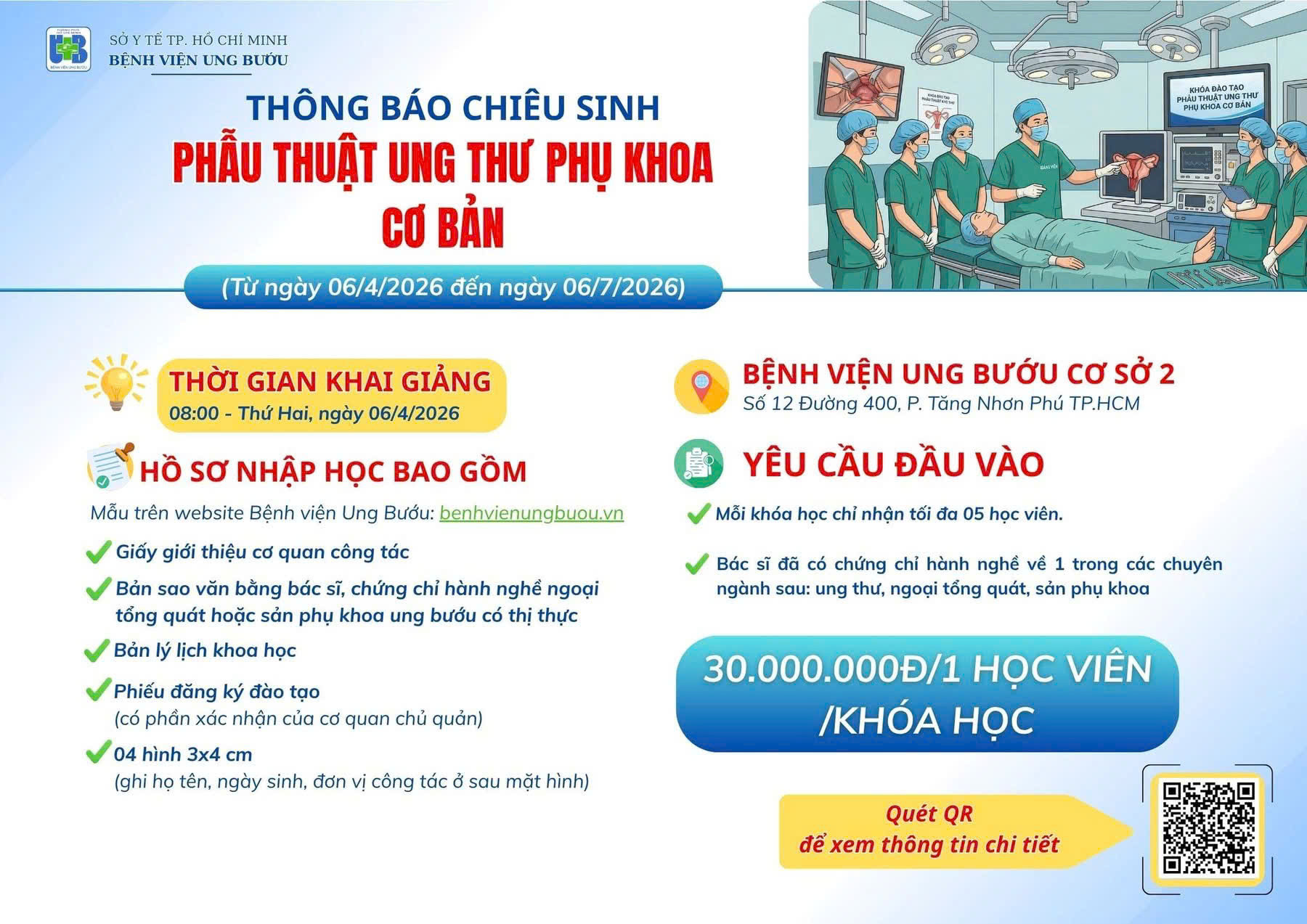 phẫu thuật ung thư phụ khoa