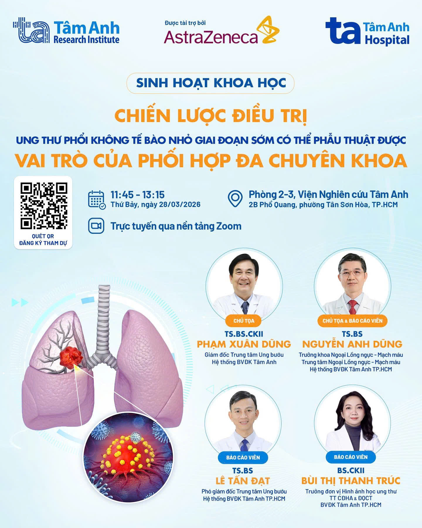 ung thư phổi không tế bào nhỏ giai đoạn sớm