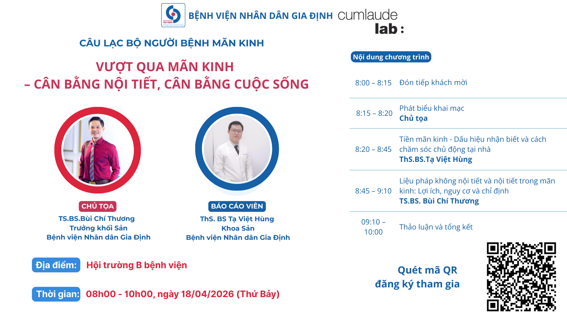 VƯỢT QUA MÃN KINH – CÂN BẰNG NỘI TIẾT, CÂN BẰNG CUỘC SỐNG