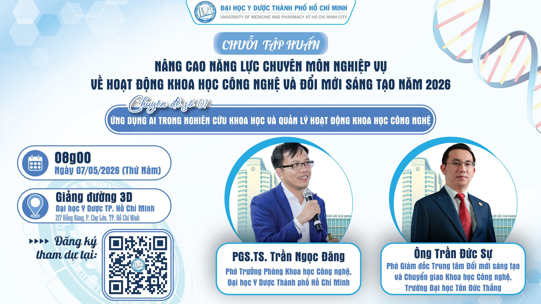 Ứng dụng AI trong nghiên cứu khoa học và quản lý hoạt động khoa học công nghệ