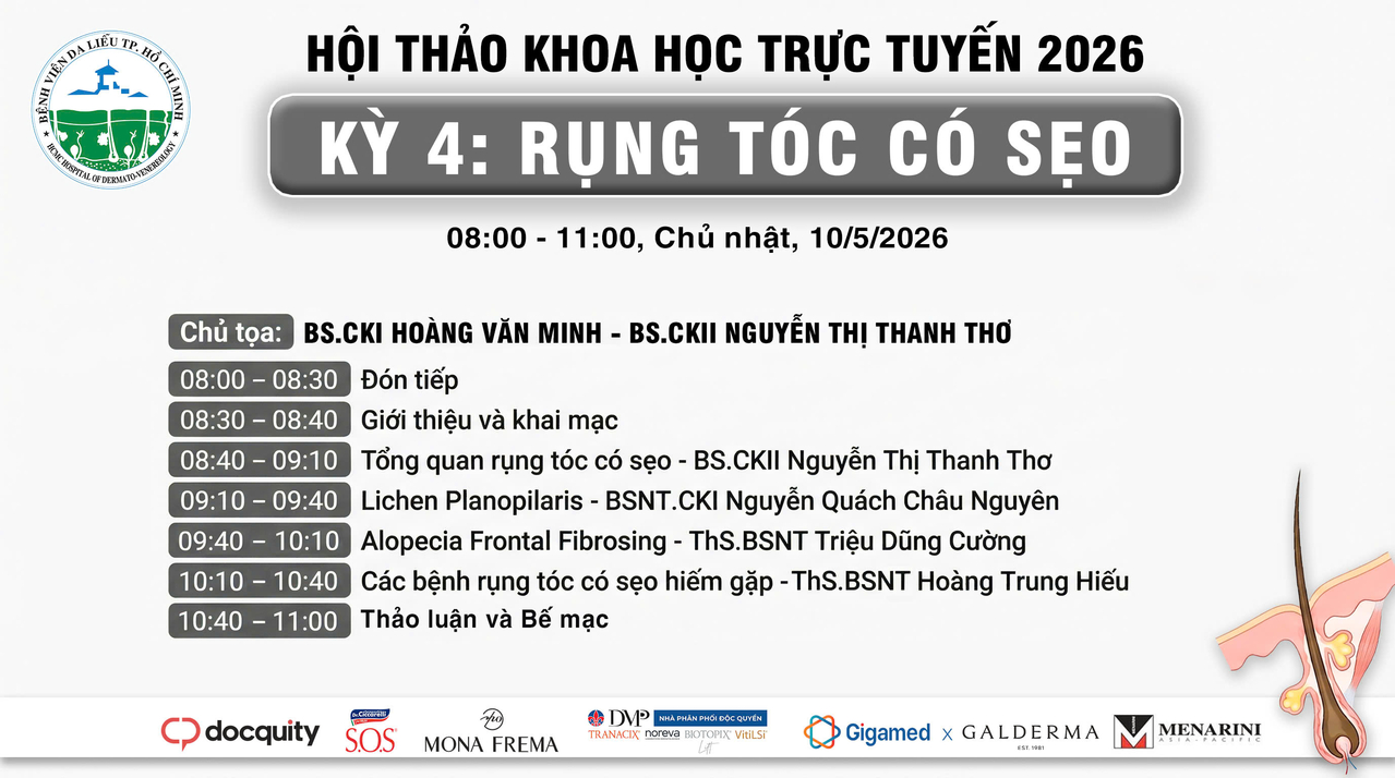 rụng tóc có sẹo
