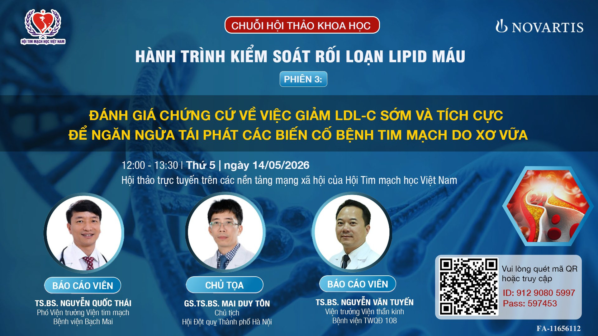 Đánh giá chứng cứ về việc giảm LDL-C sớm và tích cực để ngăn ngừa tái phát các biến cố bệnh tim mạch do xơ vữa 1