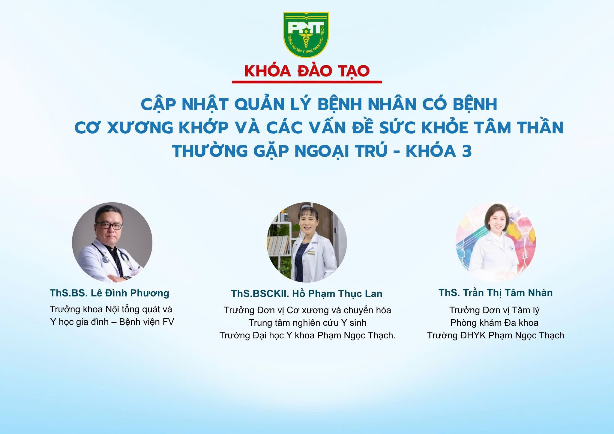 Cập nhật quản lý bệnh nhân có bệnh cơ xương khớp và các vấn đề sức khỏe tâm thần thường gặp ngoại trú