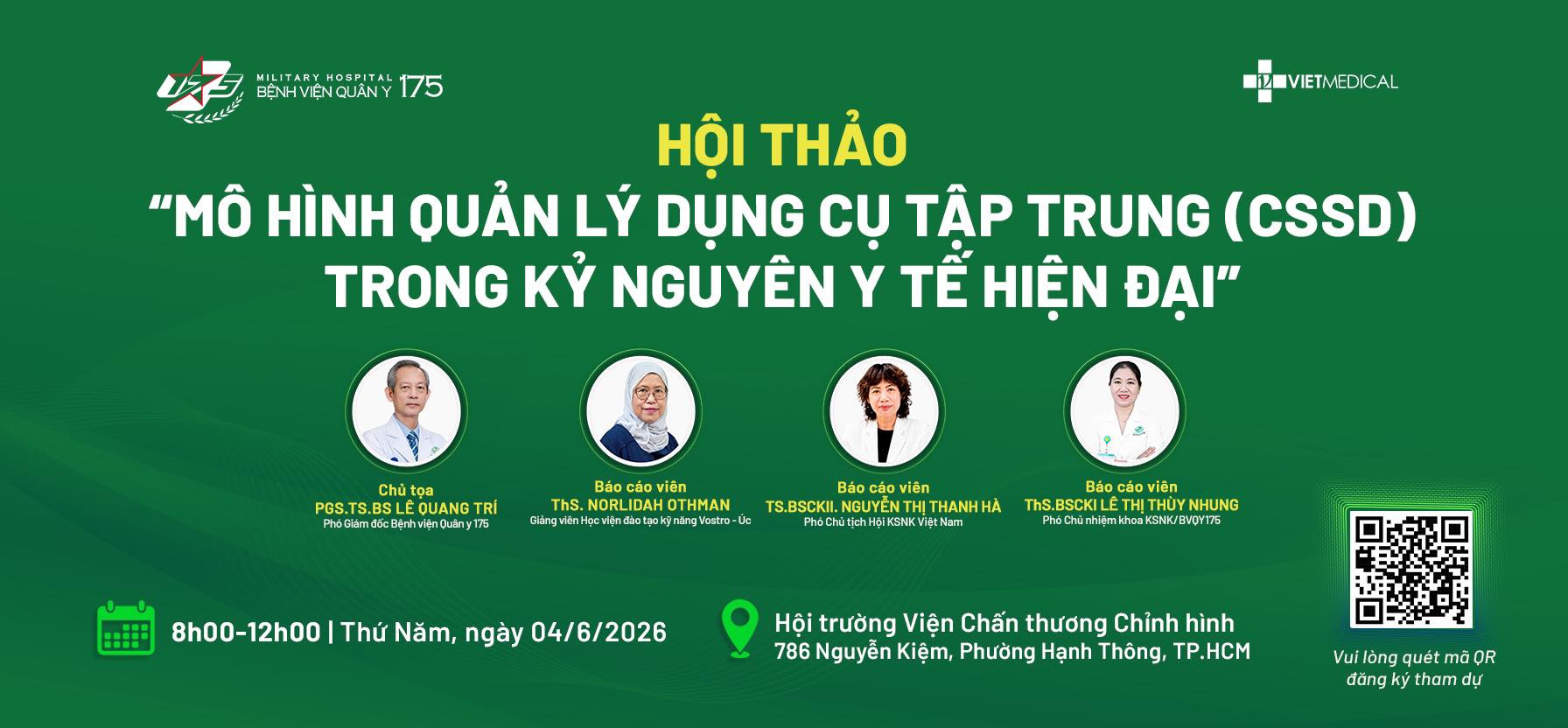 MÔ HÌNH QUẢN LÝ DỤNG CỤ TẬP TRUNG (CSSD) TRONG KỶ NGUYÊN Y TẾ HIỆN ĐẠI