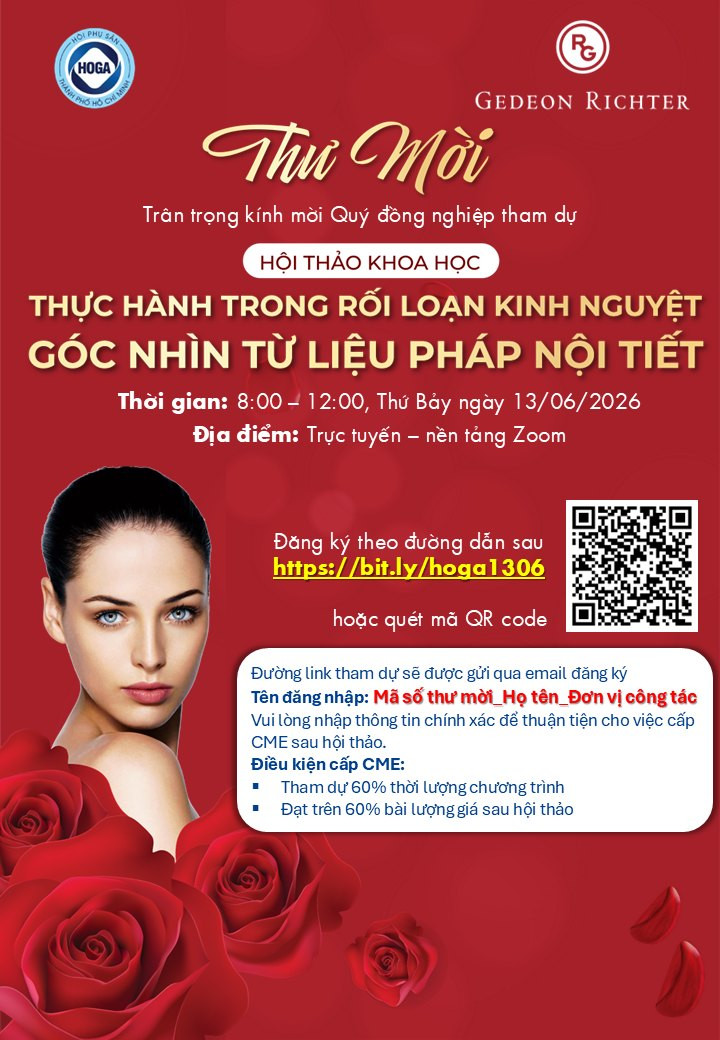  HỘI THẢO KHOA HỌC: THỰC HÀNH TRONG RỐI LOẠN KINH NGUYỆT – GÓC NHÌN TỪ LIỆU PHÁP NỘI TIẾT 1